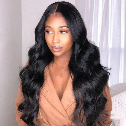 Big Wave Curly African Black Premium Human Hair Wigs